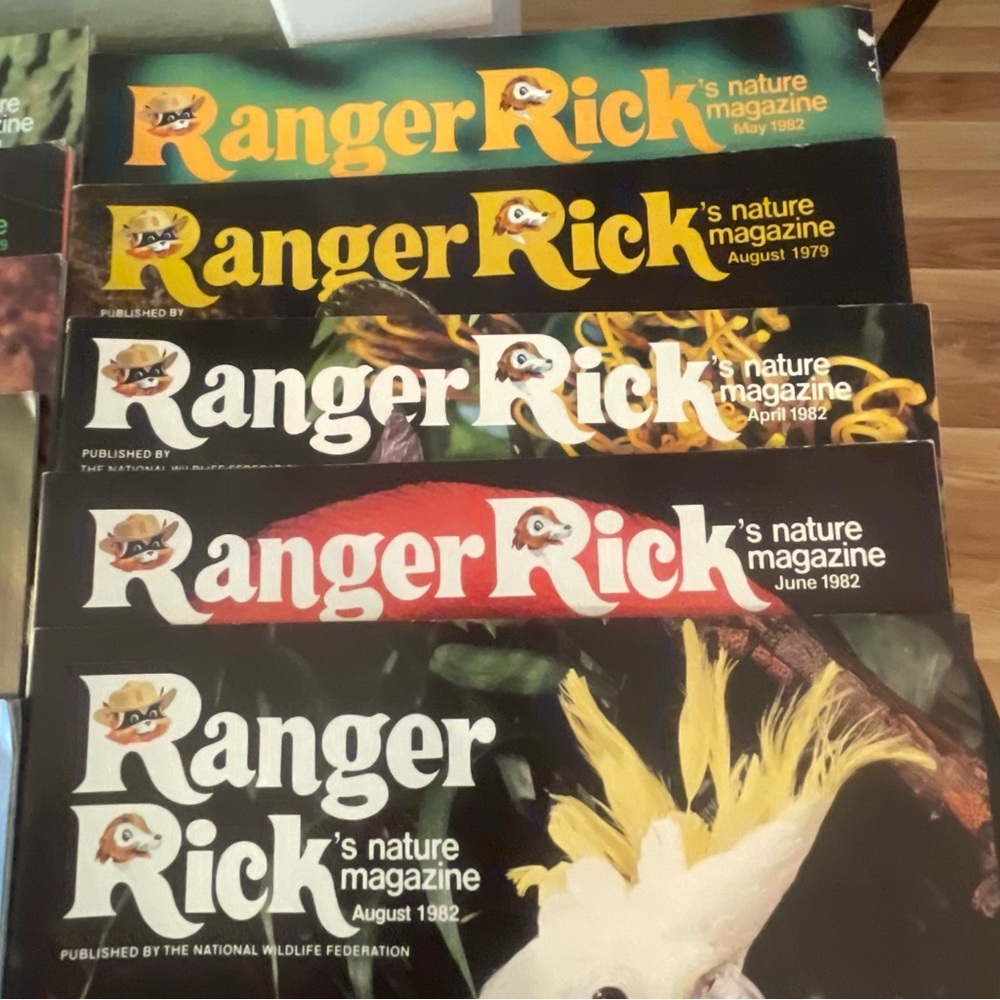 20 Ranger Rick Magazines 1979-1982 Educational Nature Homeschool Animal Nature - Picture 5 of 6